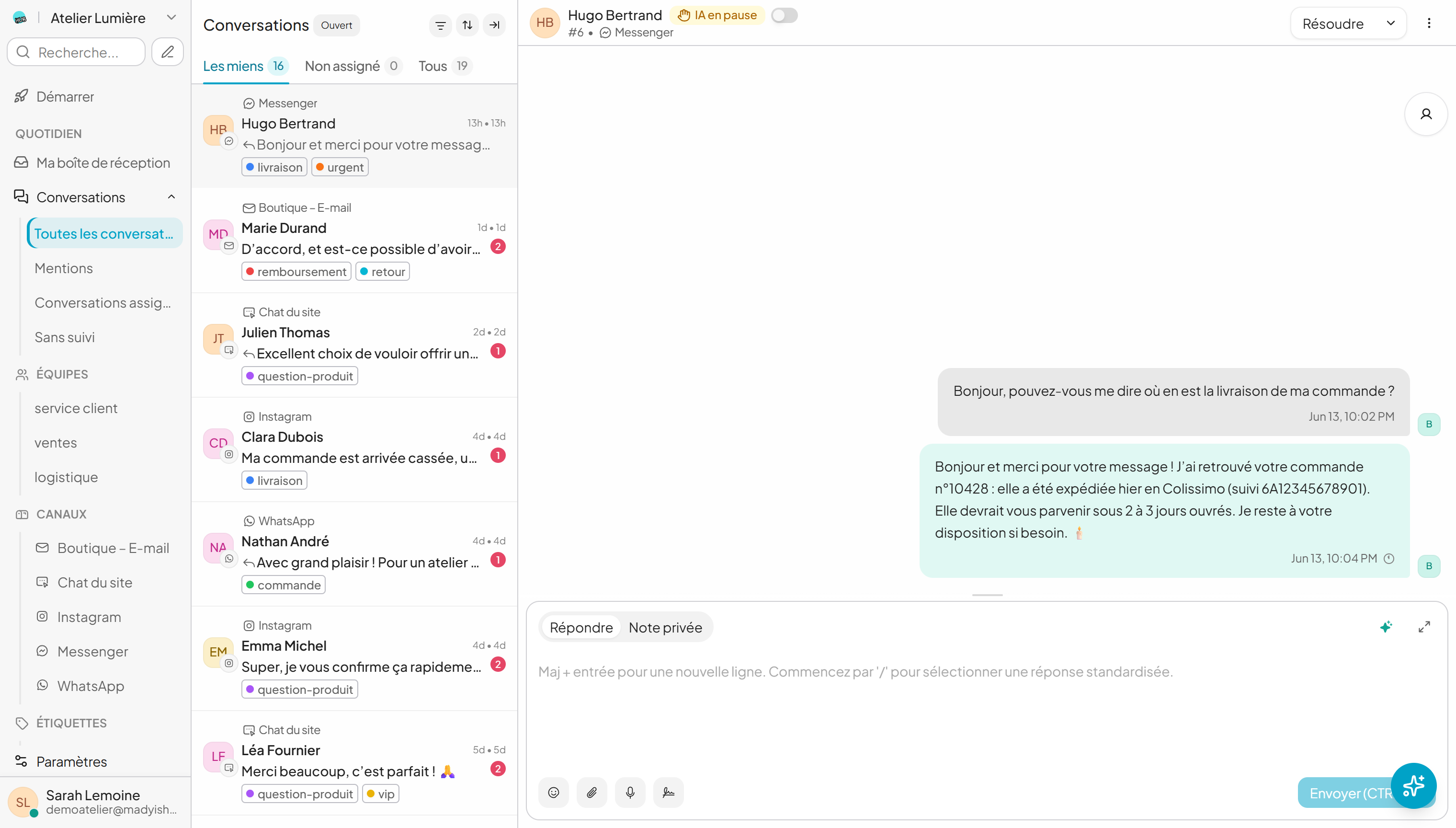 AI that truly knows your business